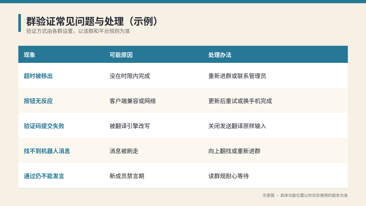 Telegram群机器人验证常见问题与HelloGPT翻译器处理办法对照示意图