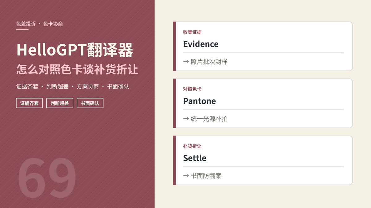 HelloGPT翻译器色差投诉协商封面示意图