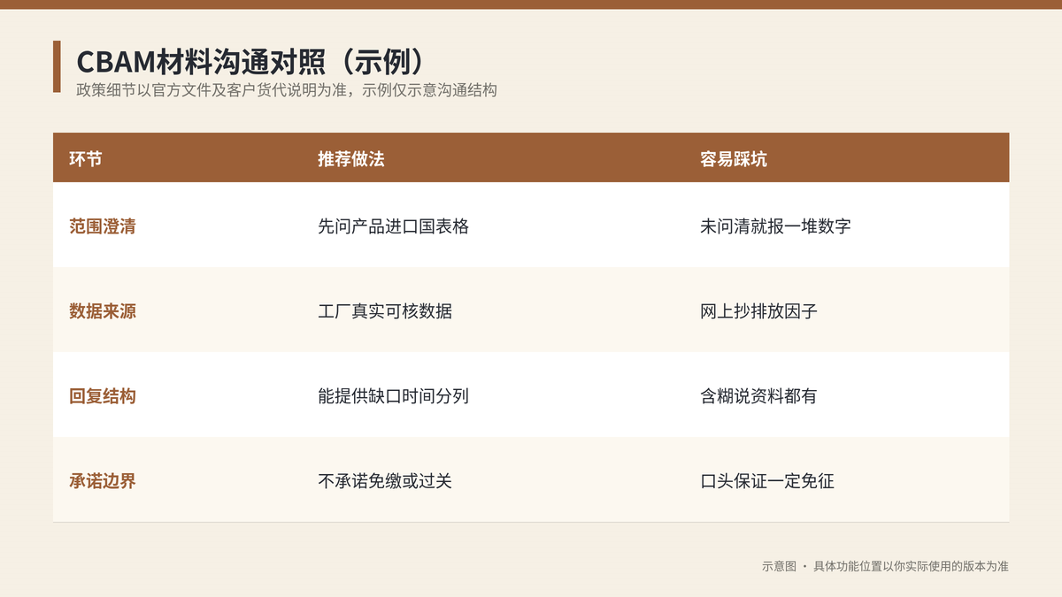 CBAM材料沟通对照示意图